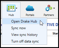 Hub > full menu